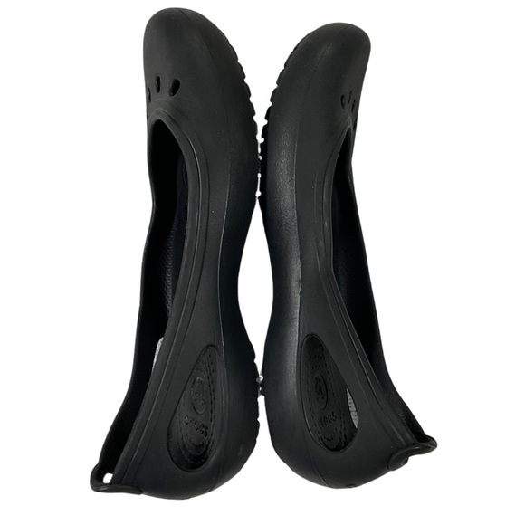 Crocs Kadee Size 6 Women’s Slip on Flats Shoes Black - Picture 4 of 10